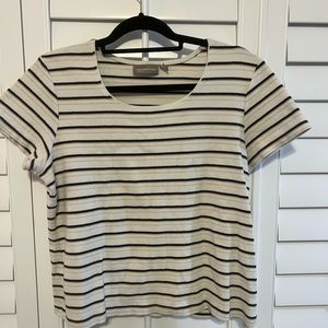 Striped Square-neck Top!